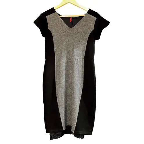 Ruby Ribbon Slimming Shapewear Sheath Dress Black Rita Panel Career Size Medium