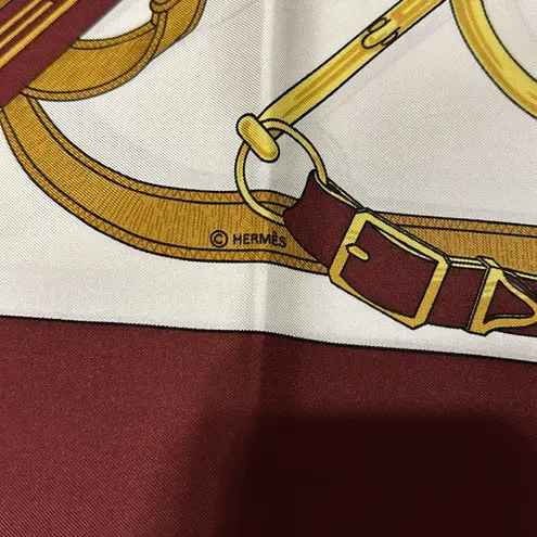 Hermès Hermes Brides de Gala 100% silk scarf EUC