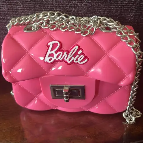 Barbie Pink Quilted Chain Bag