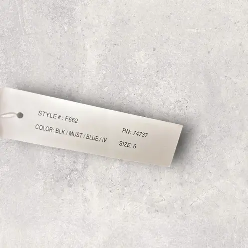 Shelby & Palmer Dress Womens 6 Black Paisley Houndstooth Party Work Casual