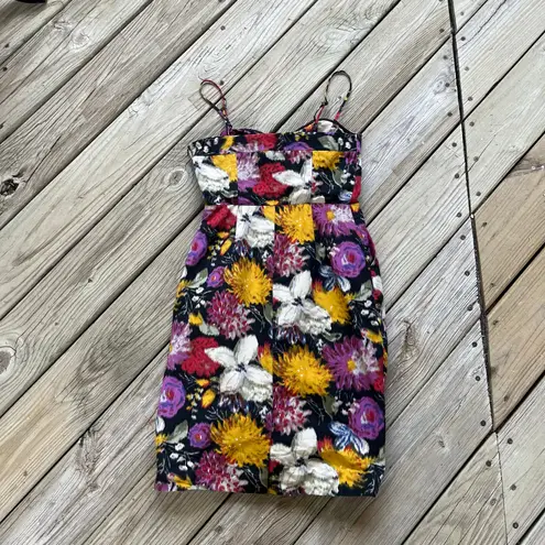 Moulinette Soeurs Anthropologie Tropica Jacquard Mini Dress Size 0