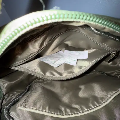 Bella Russo Olive Quilted Crossbody Bag Green