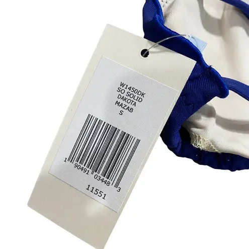 Eberjay Eberjey So Solid Mazarine Blue Dakota Bikini Top Women's Size Small S NWT