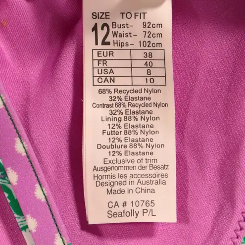 Seafolly NWOT X Revolve Bandana Bay Fixed Tri Bikini Top