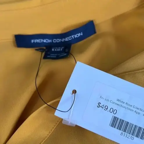 French Connection  BUTTON‎ Down Top NWT Size 2