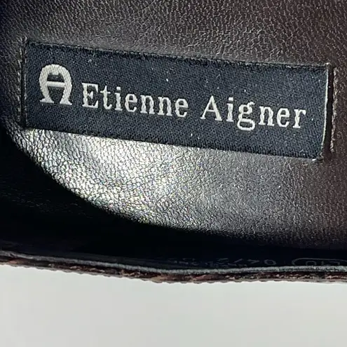 Etienne Aigner Manzoni Leather Shoes 9.5M
