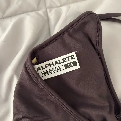 Alphalete  halter bra