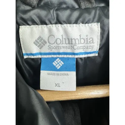 Columbia  Crescent Cliff Women's Jacket Feather & Down Hooded Grey XL Pockets