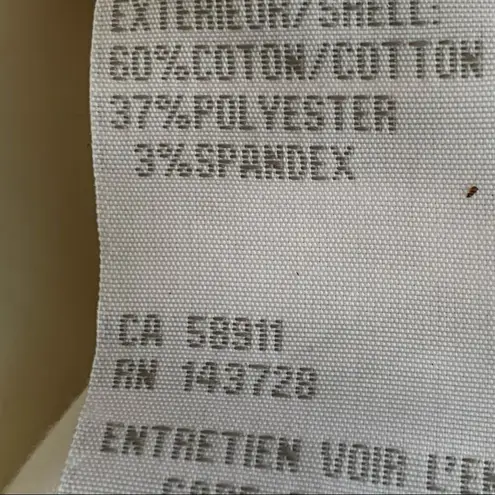 Tribal brand white crochet detail crop length pants Size 2