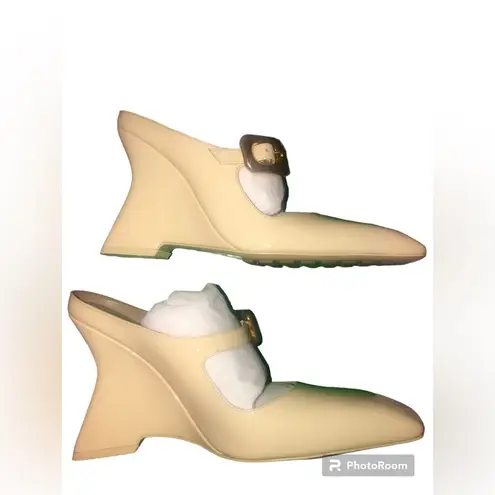 Bottega Veneta Patent leather Mary-Jane Comet Mule Pumps