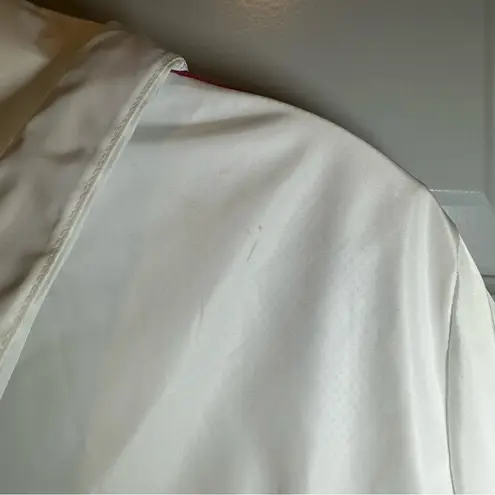 Tommy Hilfiger  White Sidetape Windbreaker Jacket size M