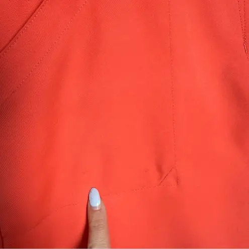 PGA Tour Womens Golf Tennis Orange Skirt Short Athletic Pockets