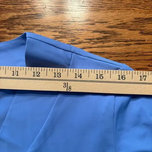 Kenny Dana 3/4 Sleeve Tapered V Neck Top Periwinkle Blue Size L UPF50 NWT Size L