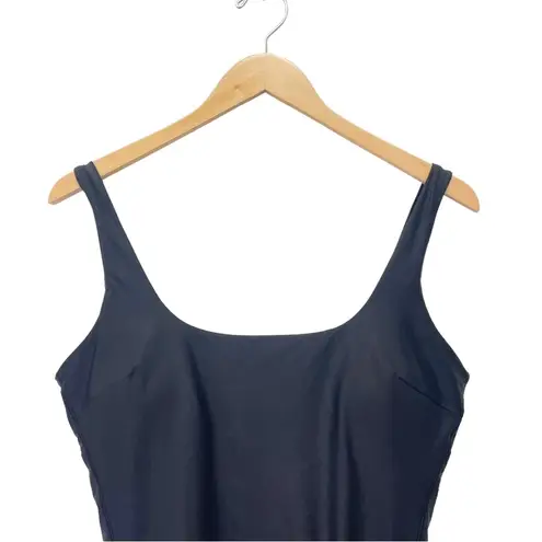 Lululemon  Waterside Square-Neck One Piece Black Swimsuit Athletic Size 6 | Small