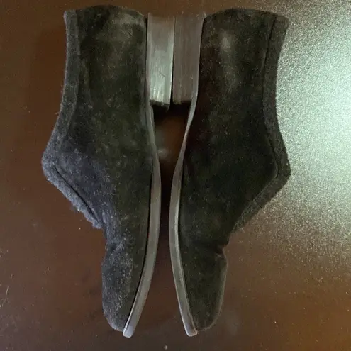 Bally suede loader with faux fur trim