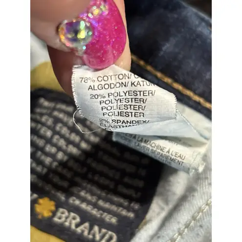 Lucky Brand  Sofia Skinny Denim Jeans Size 8/29 Regular Mid Rise Dark Wash