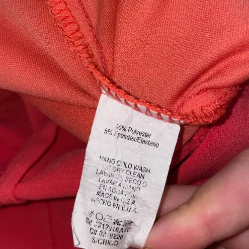 Hot Miami Styles Coral Romper Size S