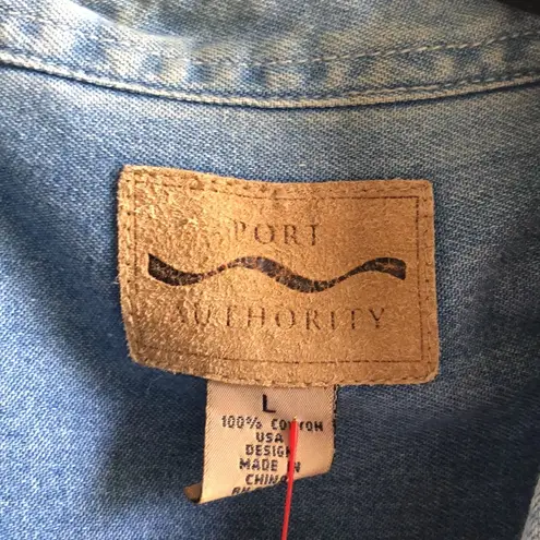 Port Authority Oversized Denim Buttondown - Image 3