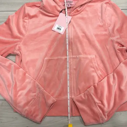 Juicy Couture NWT  Strawberry ice pink track suit size xl   Bedazzled butt and ba
