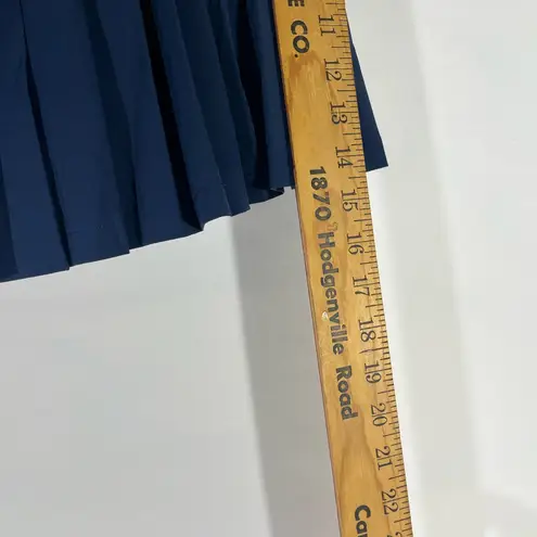 Ideology ID PLEATED WOMEN ACTIVE SOLID SKORT SZ LG NAVY BLUE NEW NWOT A-39