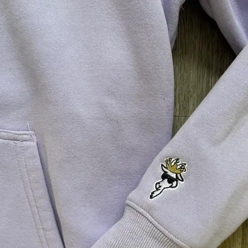 GOAT Lavender Hoodie with Embroidery Purple Size M