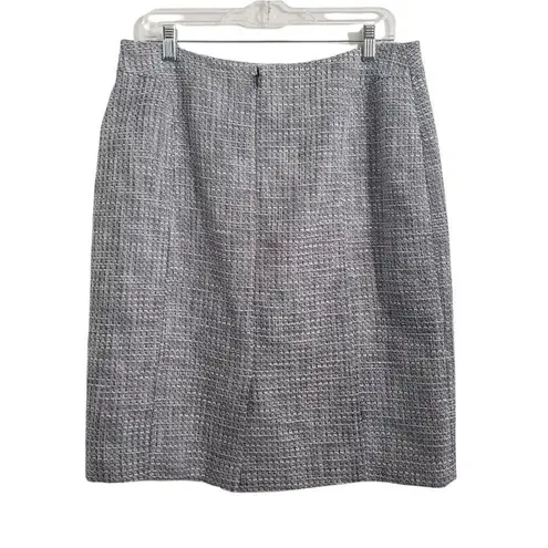 Pendleton  Petite navy white woven pencil skirt women's size 12