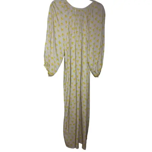 Natalie Martin Midi High Low Little Palm Dress Sz. S