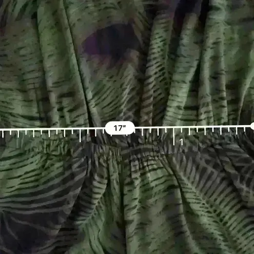 Cacique Printed Coverup Jumpsuit (T4)