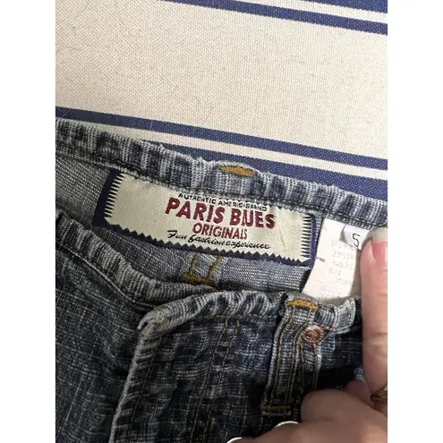 Paris Blues 305-004 Capri Women's size 5 27x20 Wash Blue Jeans