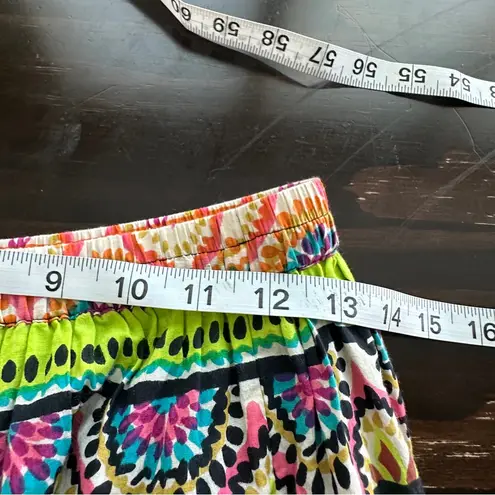 Soft Surroundings boho beaded Colorful Patterned Women's maxi Skirt