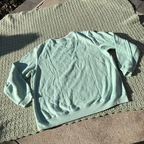 Blair Double collar pastel green pullover sweatshirt 
Tagged a size XL
