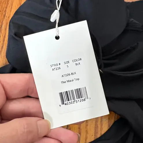 ANDIE Bikini Set Maui Top High Rise Bikini Bottom
black size S NWT