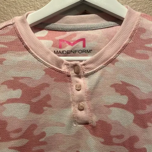 Maidenform New Women’s Pink Camouflage Pajama Set Size Small NWOT
