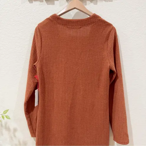 The Good Jane Amber Something Long Lightweight Cardigan Outwear One Size NWT Brown