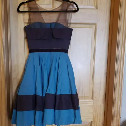 Betsey Johnson dress w petticoat ( unworn) vintage 80’s 90’s vintage Blue Size XS