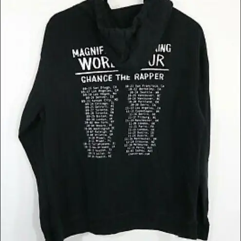 ✨ Chance The Rapper Magnificent Coloring World Tour No Problem Hoodie ✨ Black