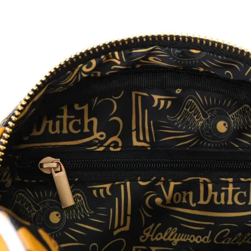 Von Dutch | Cheetah Bowling Bag w/ Matching Crossbody Strap