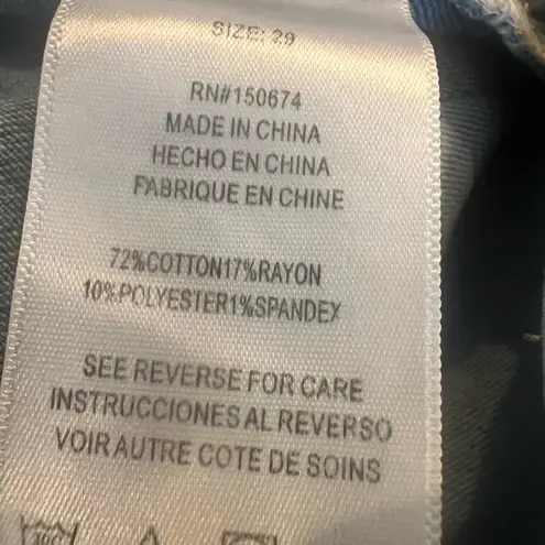 Wash Lab Selma Pieced Asymmetric Denim Maxi Skirt Size 29 Surf Blue $128 EUC