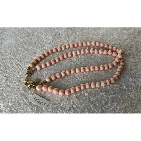 Park Lane Park Lane Pink Beaded Necklace Double Strand Statement Jewelry