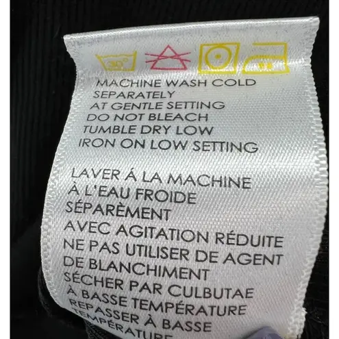 The Base Tank Top Womens XS Black Ribbed Lightweight Stretch Basic Layering NEW