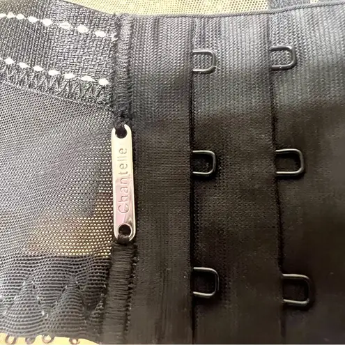 Chantelle Black Lace Rive Gauche Full Coverage Underwire Bra Size 40DDDD