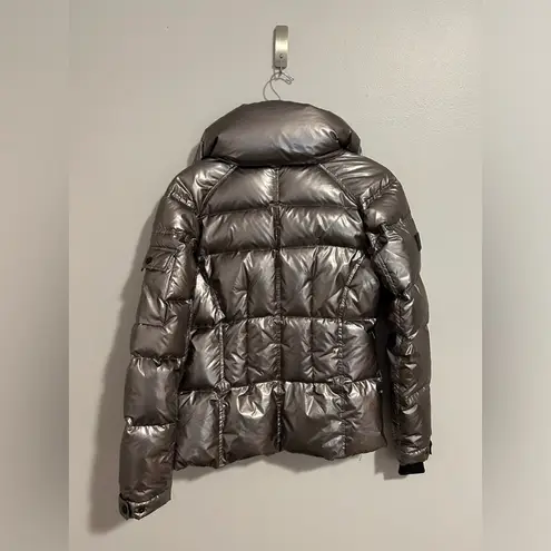 SAM. Freestyle Down Puffer Jacket in Gunmetal size Small (S)