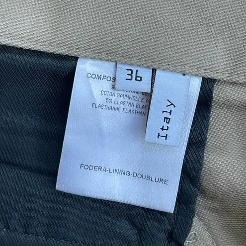 Balenciaga Cotton Moto-Style Skinny Pants, Sz 36 EUC