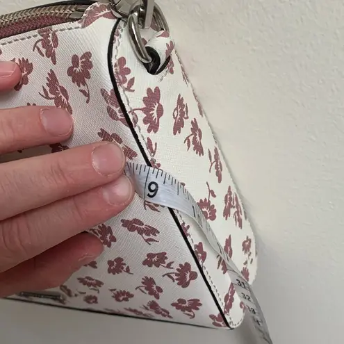 Rebecca Minkoff  Avery Crossbody in Berry Smoothie Multi Pink Floral Leather