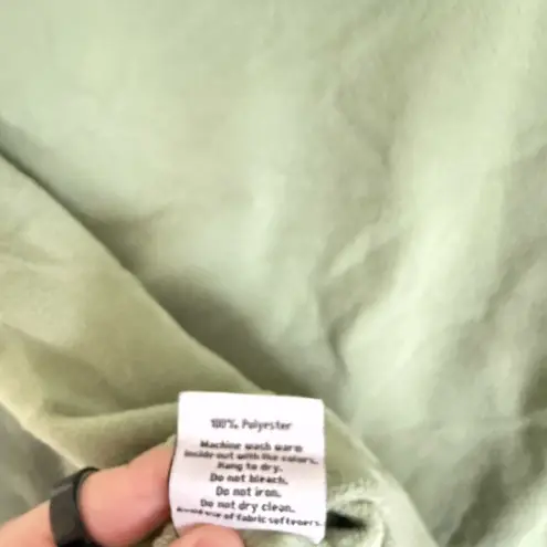 Dudley Stephens Park Slope Fleece in Sage Green Size L