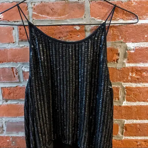 Aidan Mattox Beaded Chiffon Gown