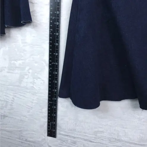 Arula Jeans Womens 20 High Rise Flare Raw Hem Bareback Boho Festival 70s Y2K Blue Size undefined