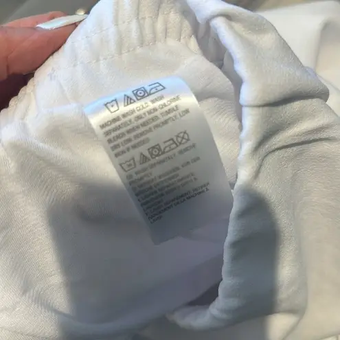 Dennis Basso Regular Luxe Crepe Slim-Leg Ankle Pants with Lace White Size XS