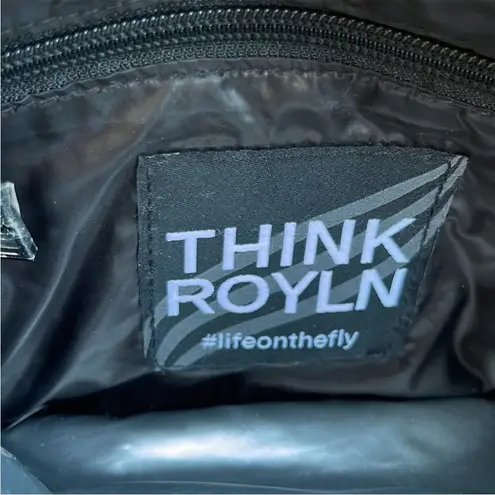 EUC THINK ROYLYN 3 Way Convertible
Puffer Bar Bag Black Rtl. $168.00