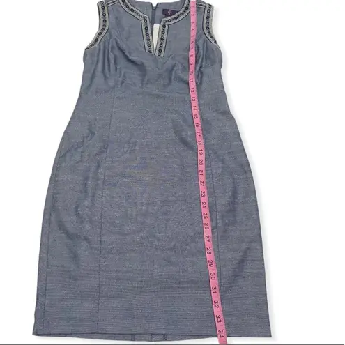NYDJ Denim Built in Shape Wear Shift Dress